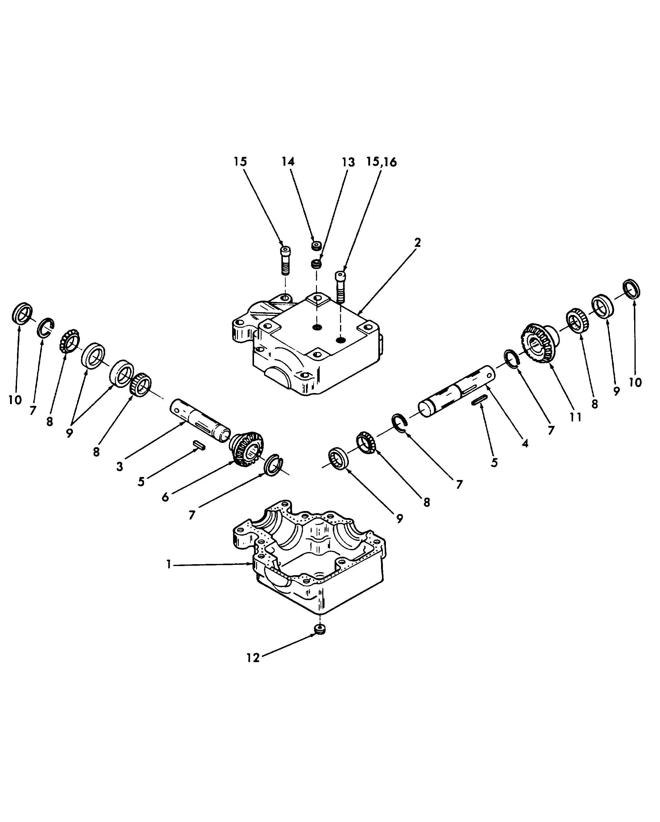 ford 105a tiller parts diagram