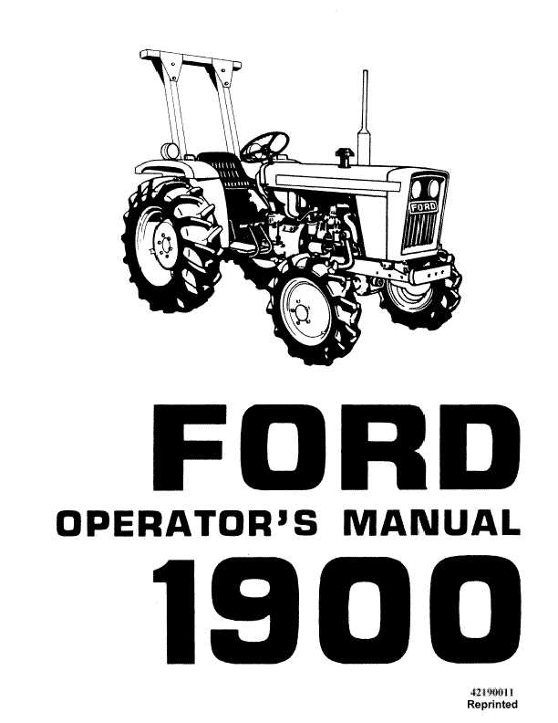 ford 1300 tractor parts diagram