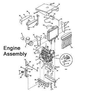 ford 1700 parts diagram