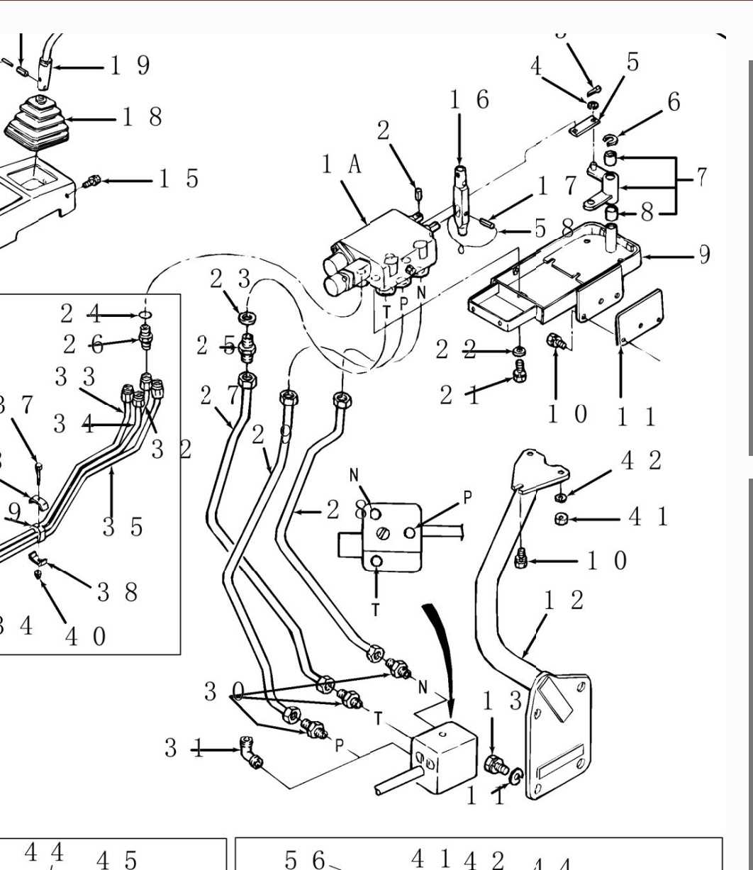 ford 1720 parts diagram