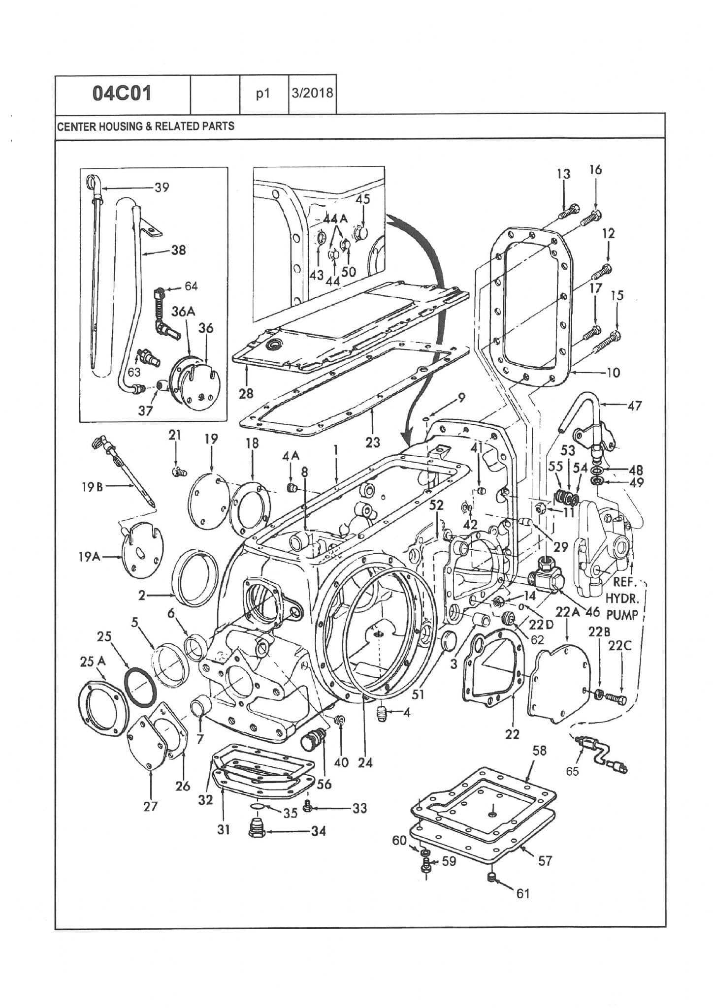 ford 1910 tractor parts diagram