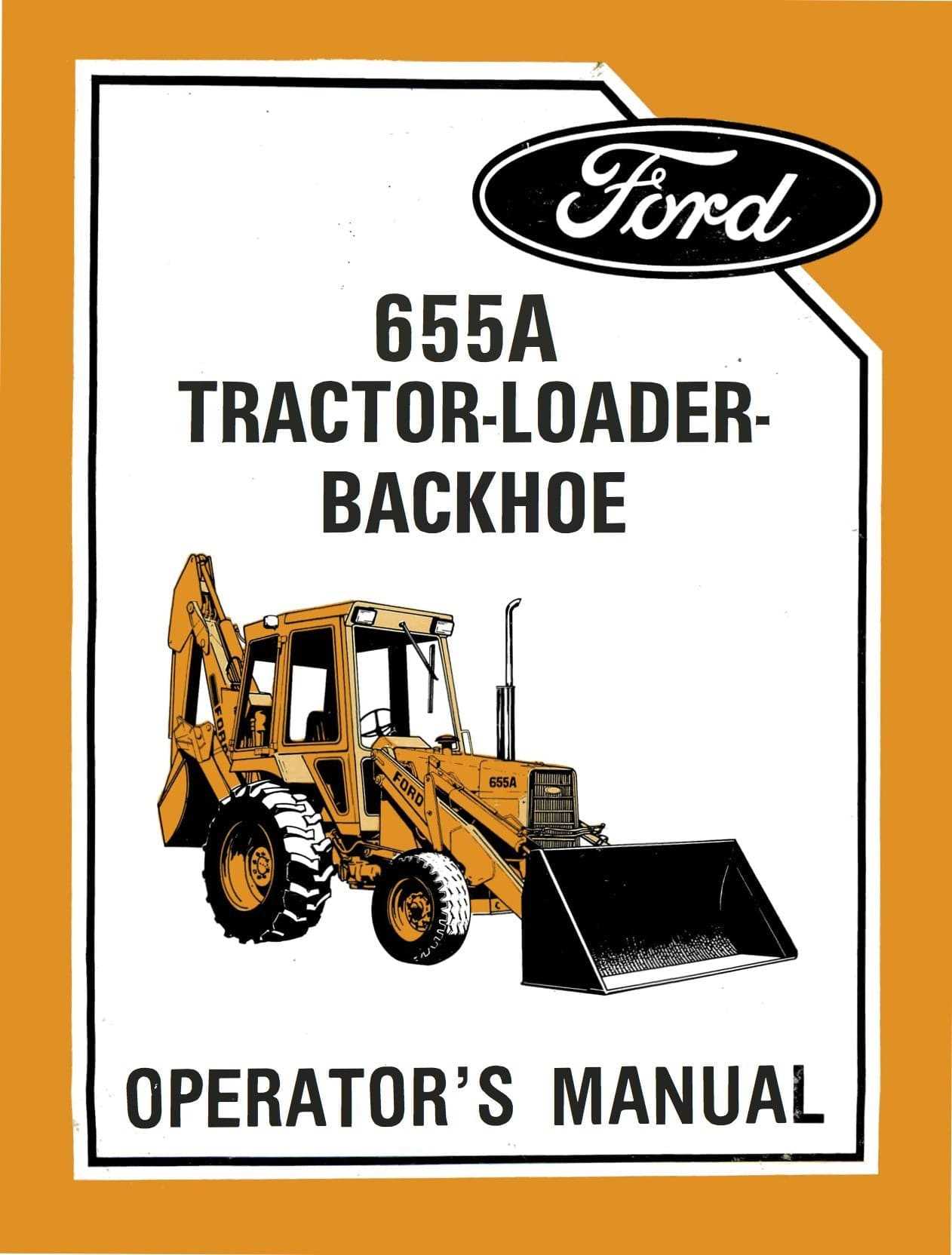 ford 655a backhoe parts diagram pdf