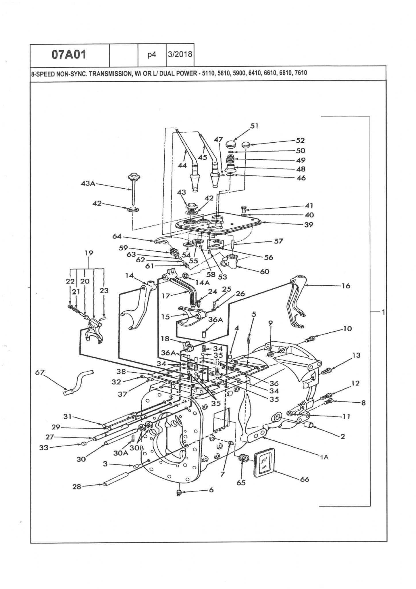 ford 8n parts diagram