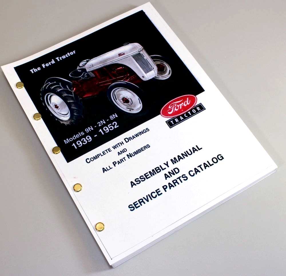 ford 8n steering parts diagram