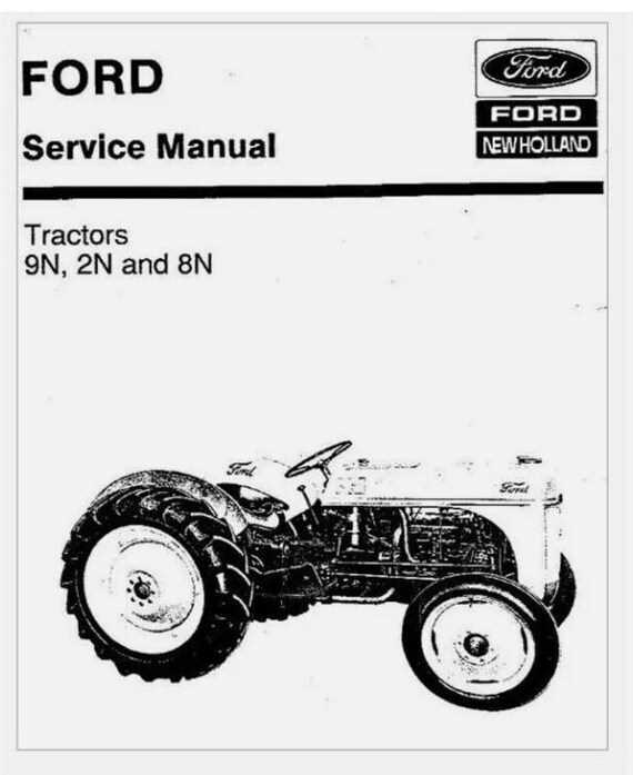 ford 8n tractor parts diagram