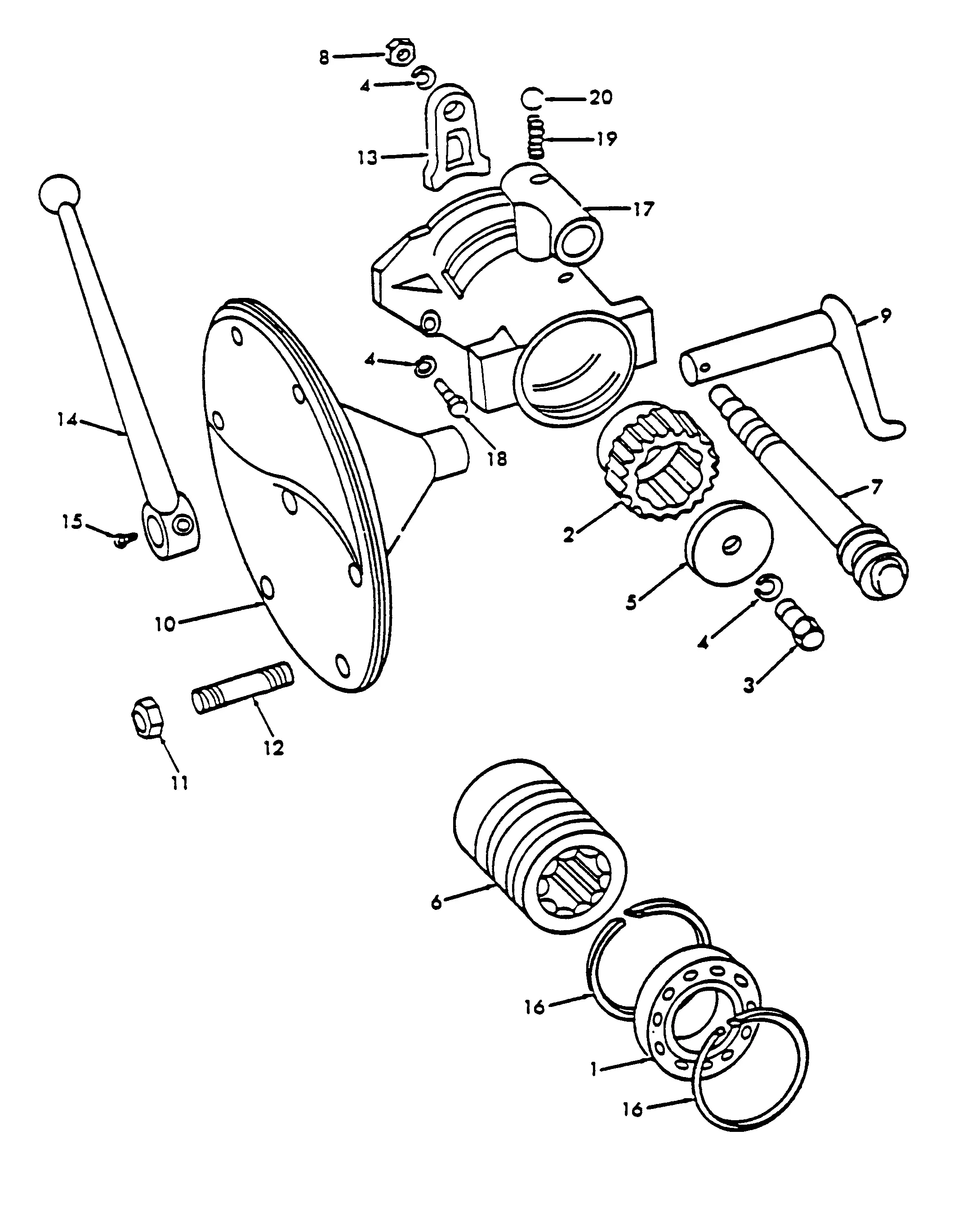 ford 8n tractor parts diagram