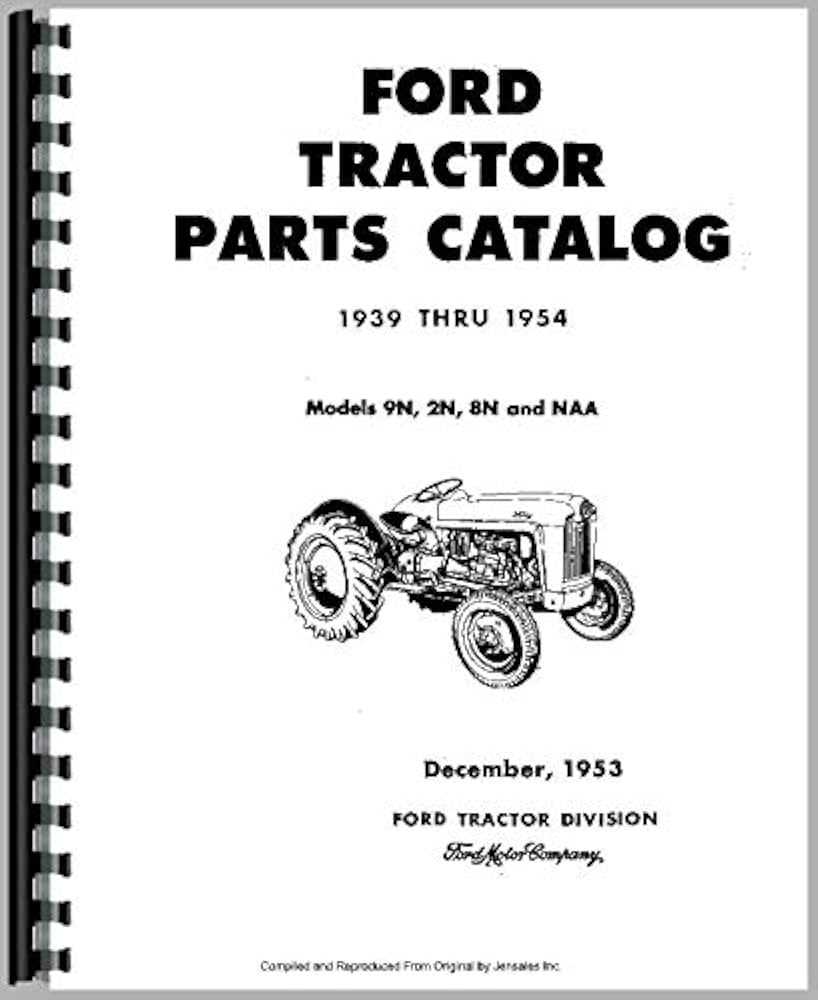 ford 9n parts diagram