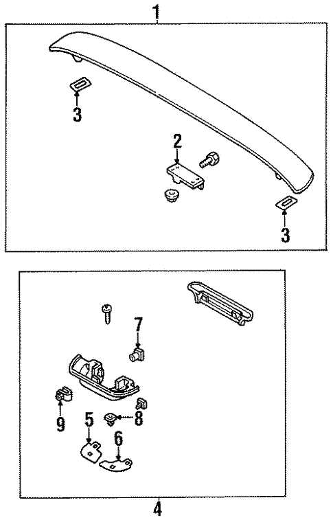 ford escort parts diagram