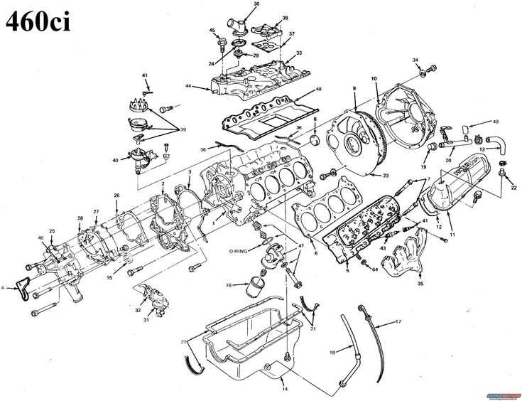 ford exploded parts diagram