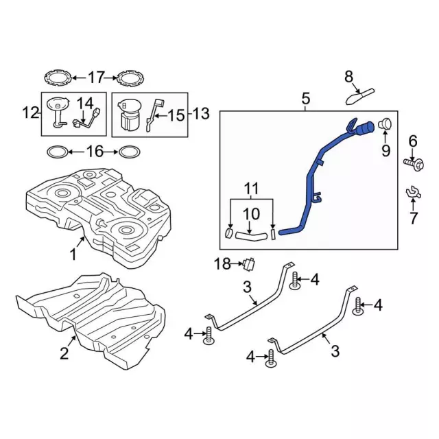 ford fusion parts diagram