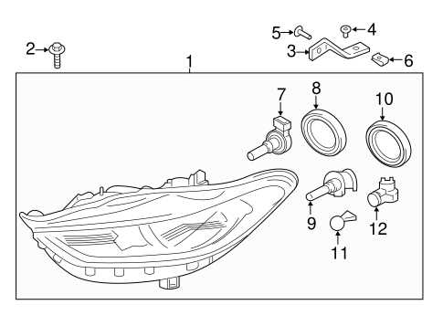 ford fusion parts diagram