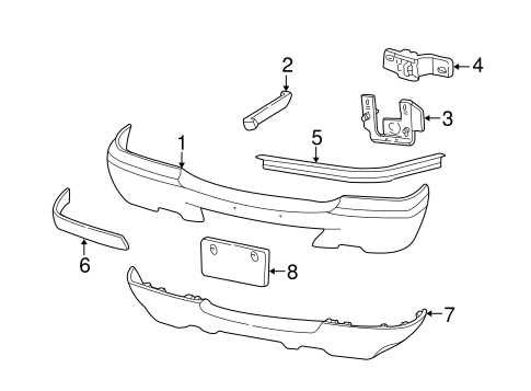 ford ranger front end parts diagram