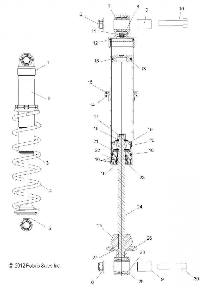 fox 2.0 shock parts diagram