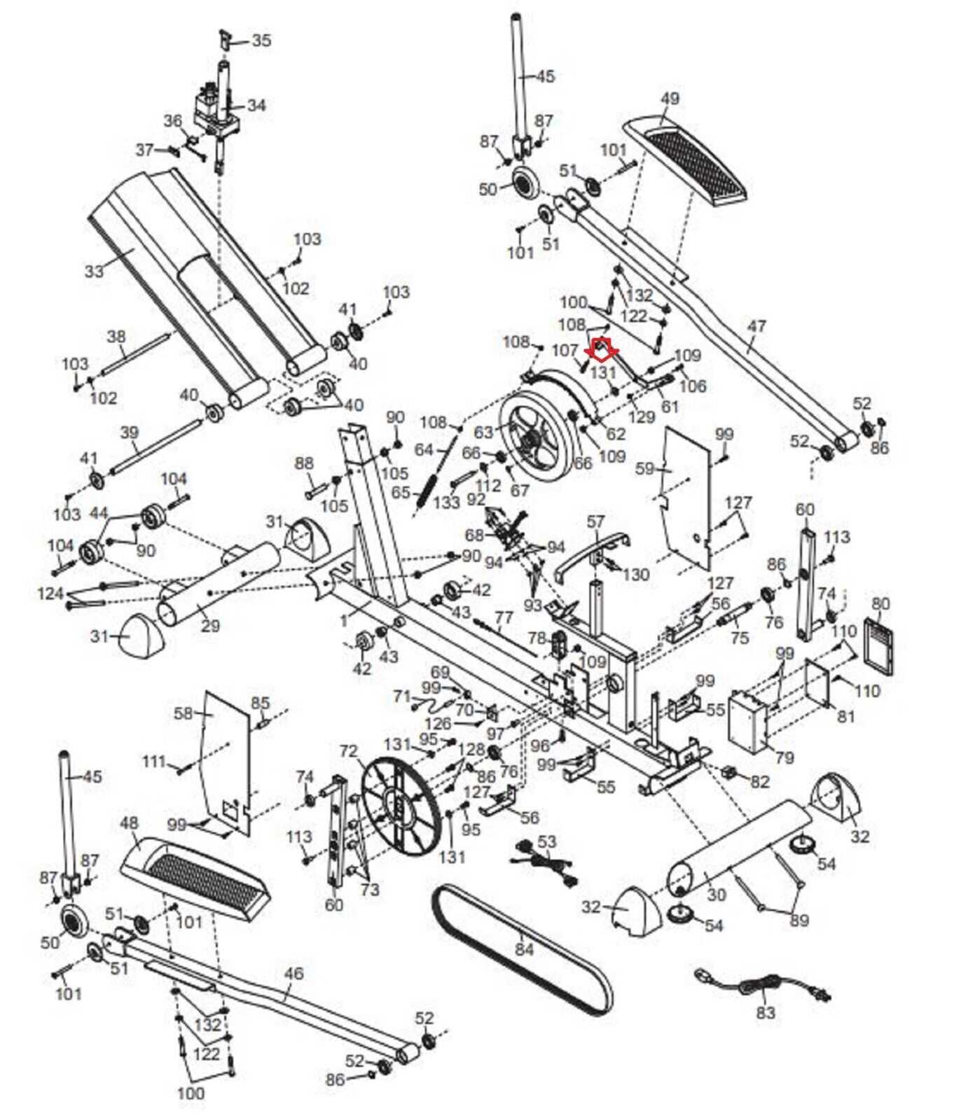 freemotion parts diagram