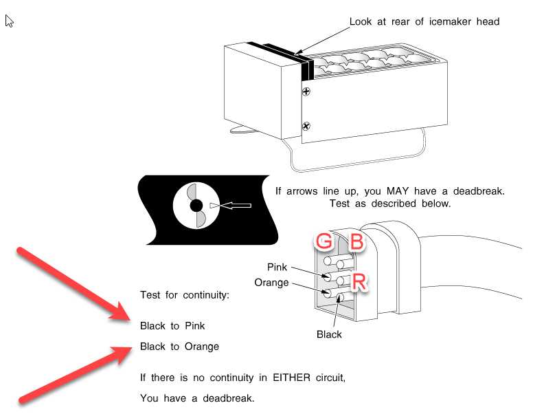 frigidaire ice maker parts diagram