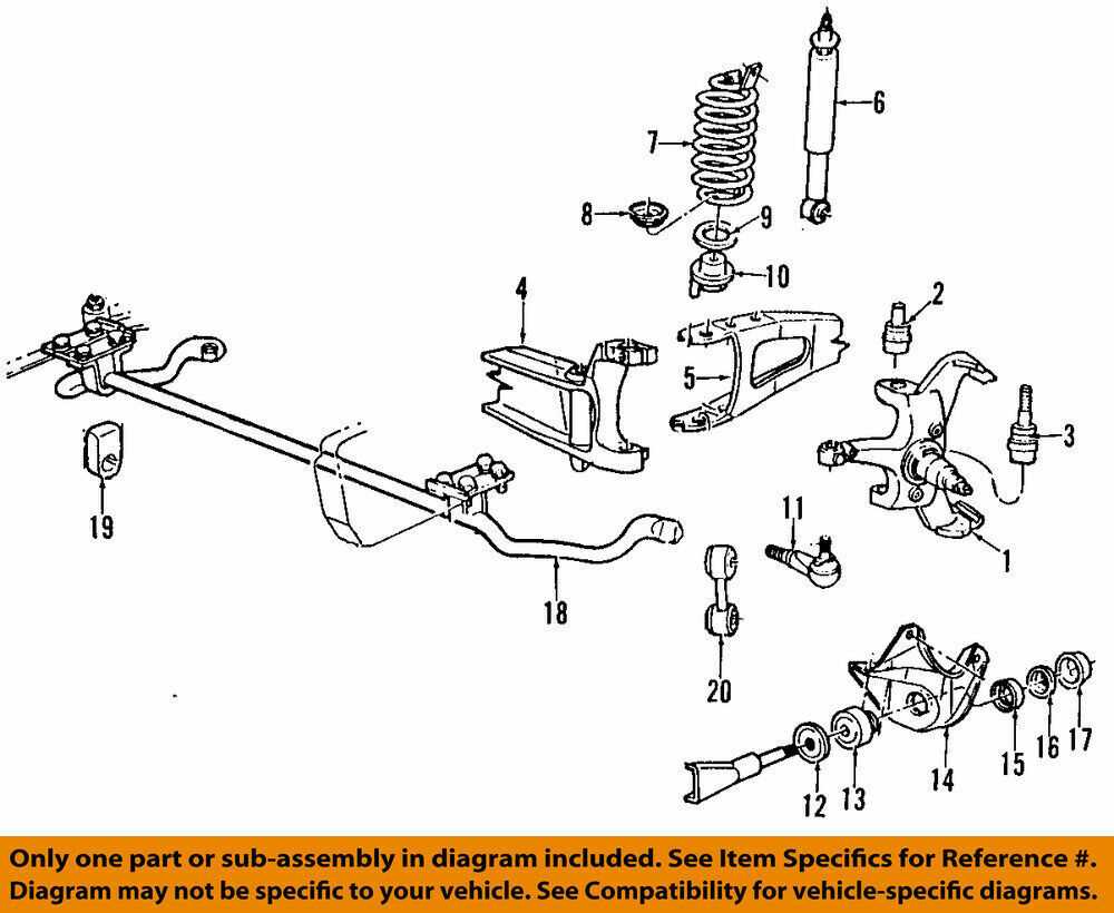 front suspension ford f350 front end parts diagram