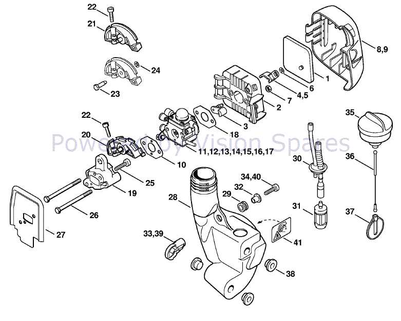 fs45 stihl parts diagram