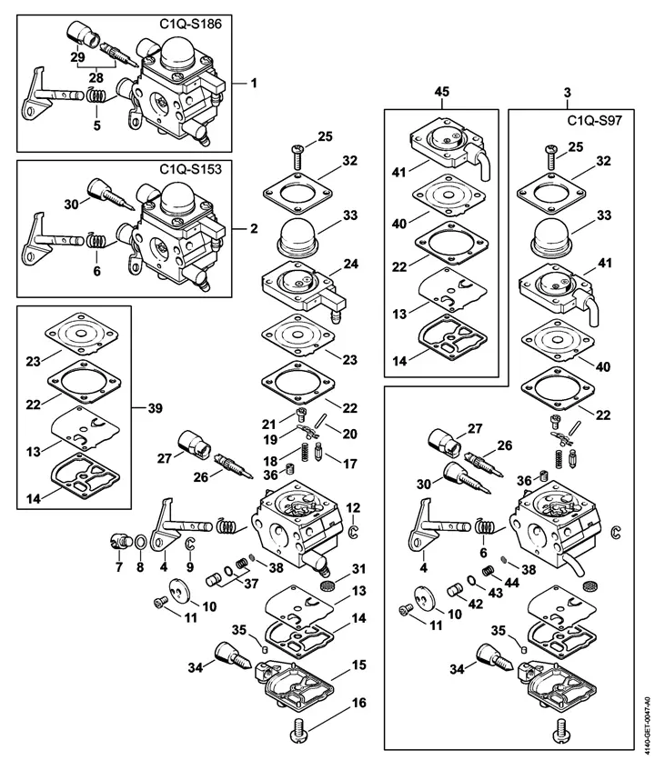 fs45 stihl parts diagram