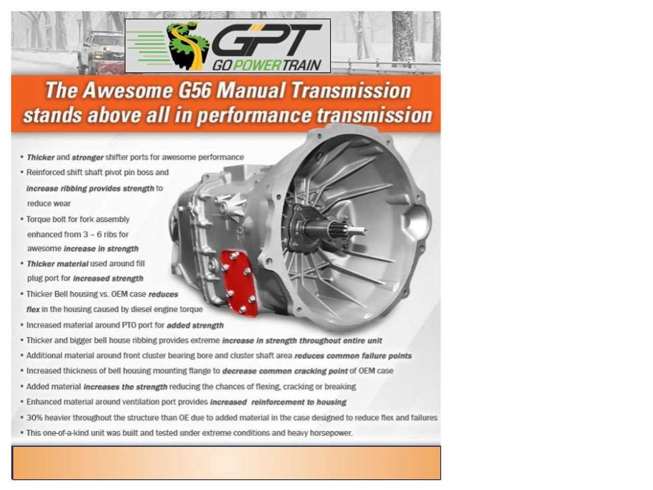 g56 transmission parts diagram