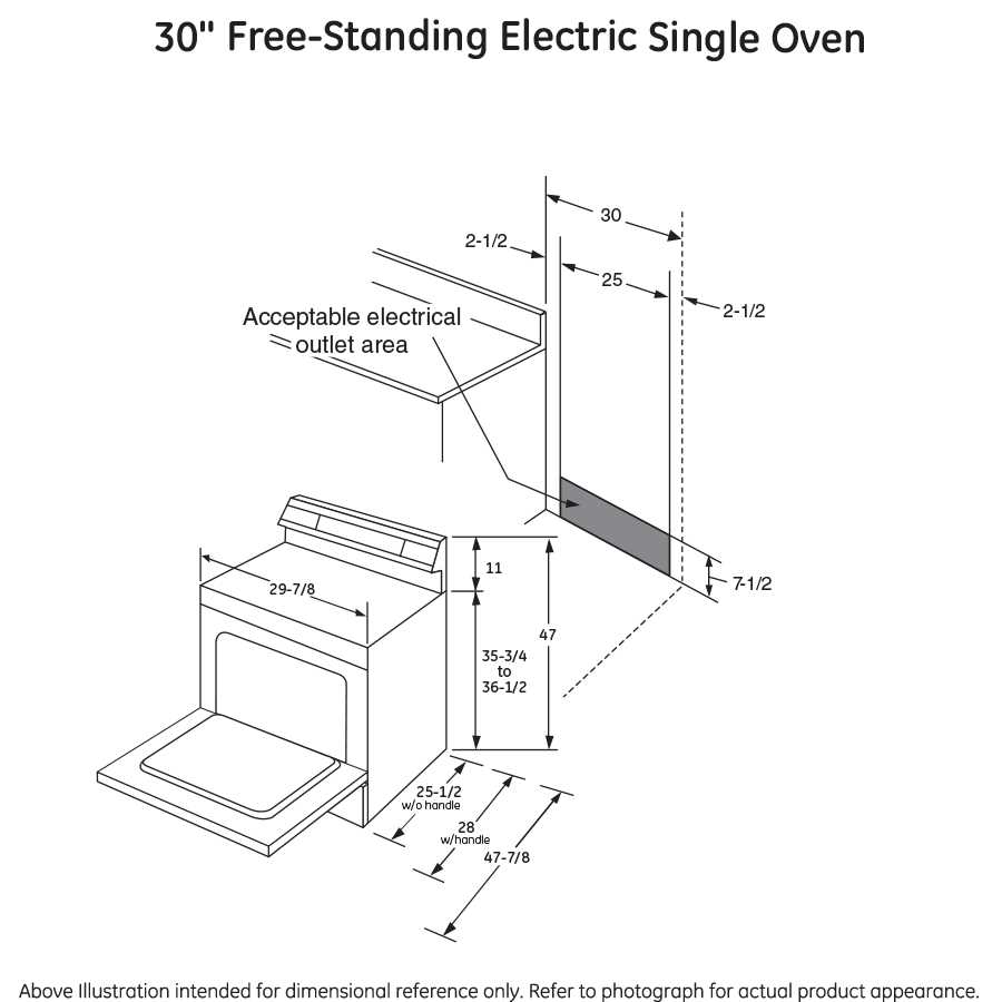 ge electric range parts diagram