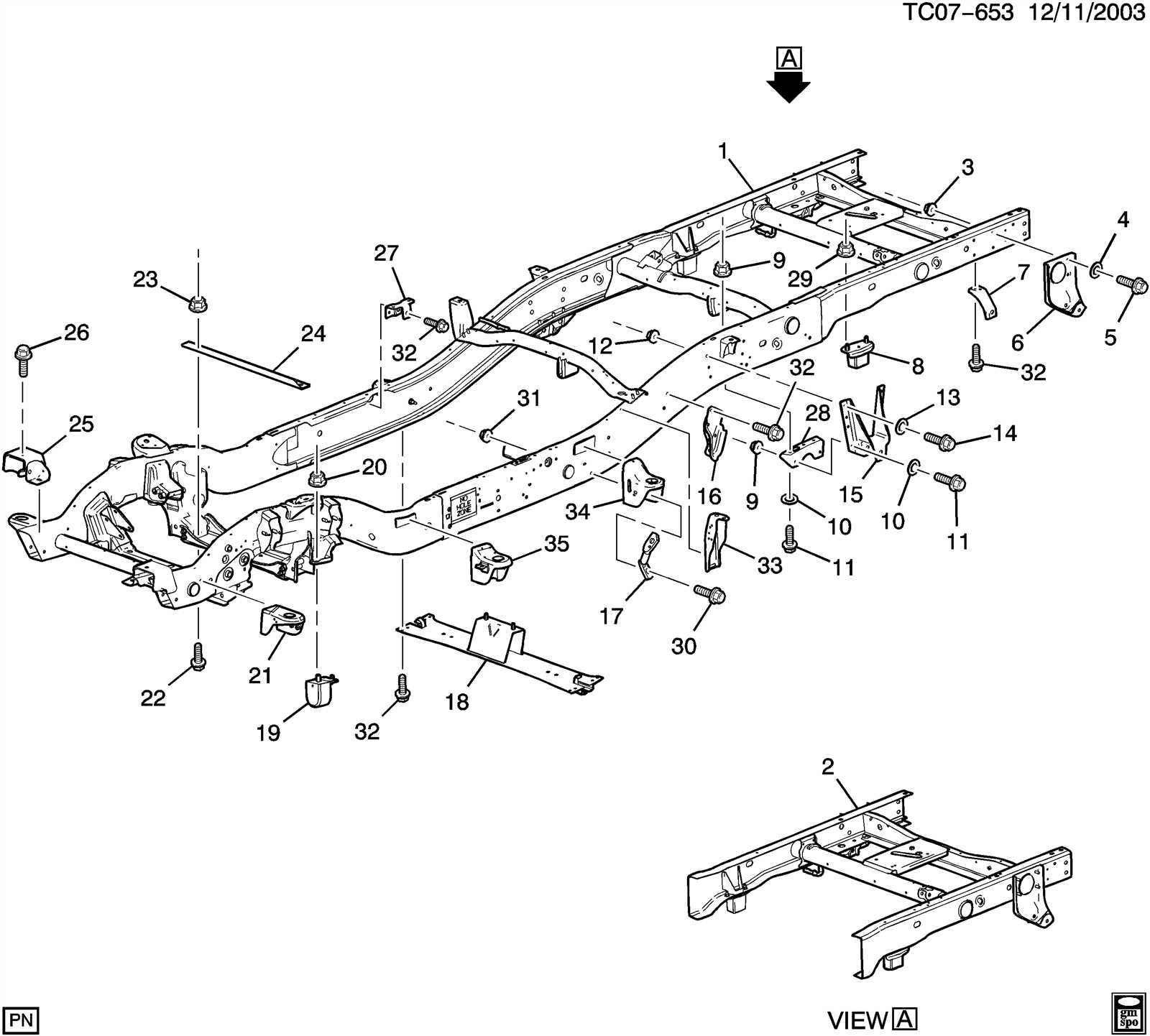 gmc sierra parts diagram