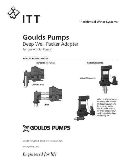 goulds jet pump parts diagram