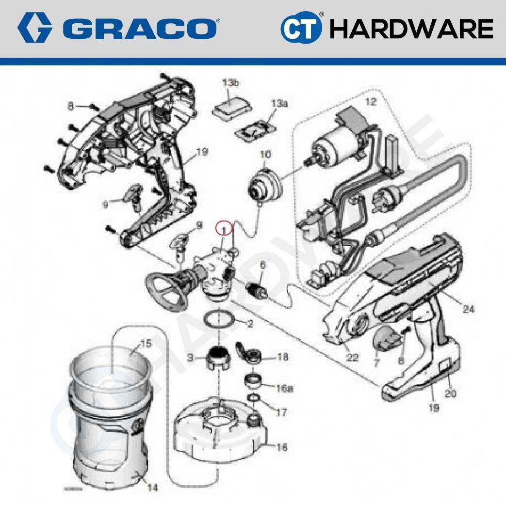 graco truecoat 360 ds parts diagram