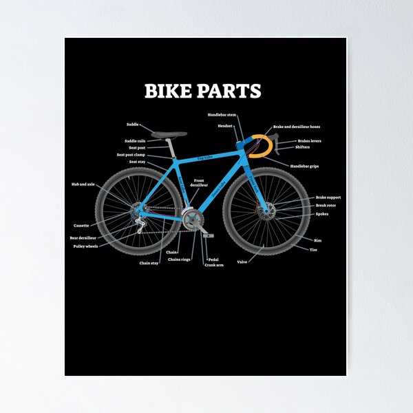 gt bike parts diagram