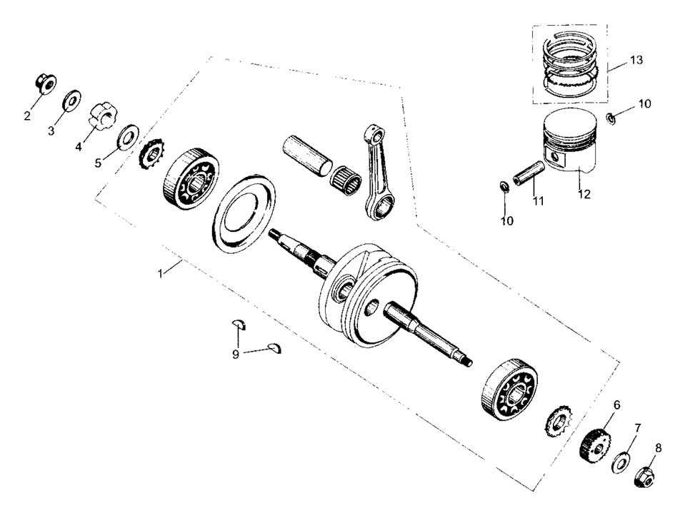 gy6 150cc engine parts diagram