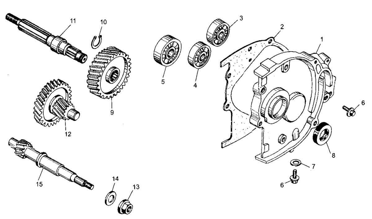 gy6 engine parts diagram