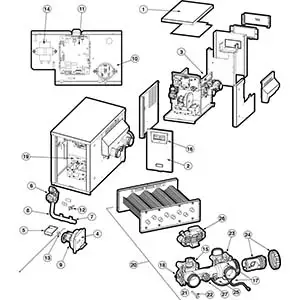 hayward h200 pool heater parts diagram