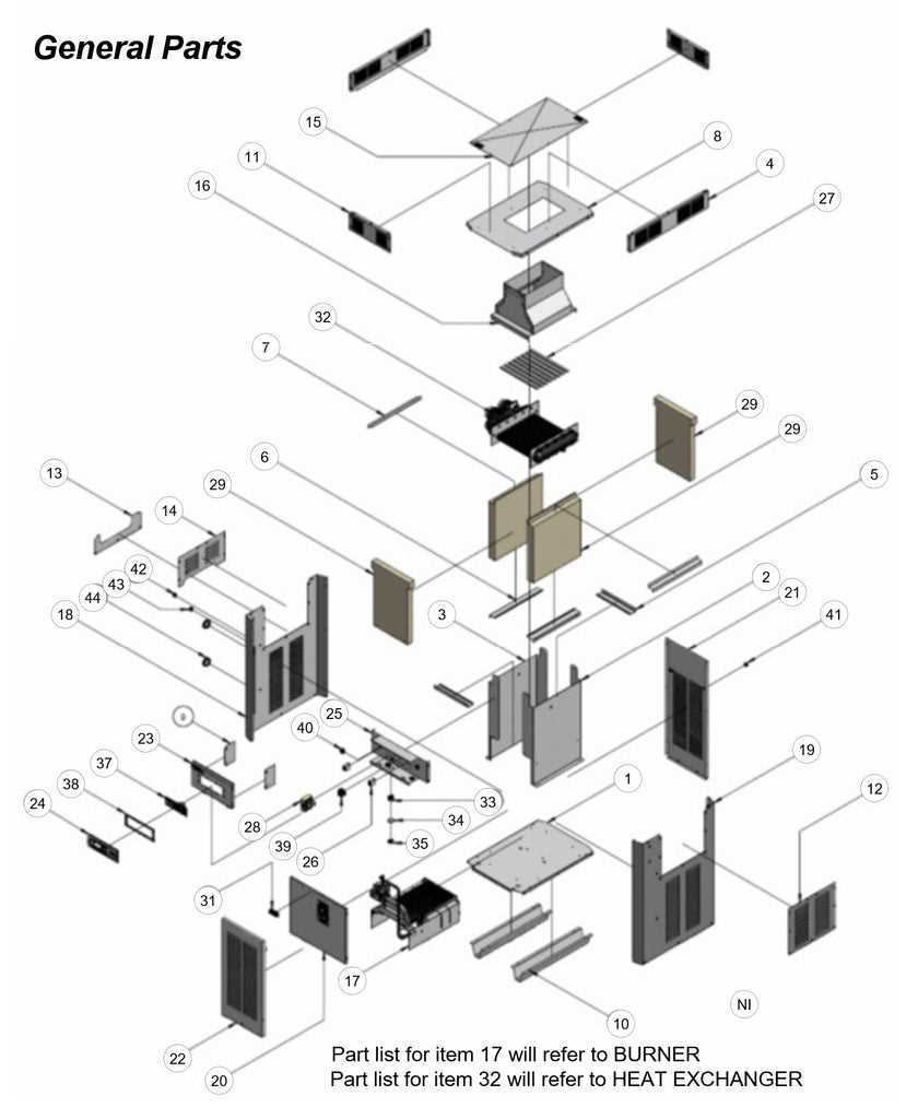 hayward heater parts diagram