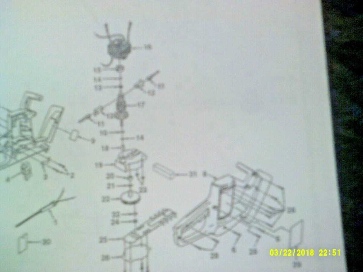 hedge trimmer parts diagram