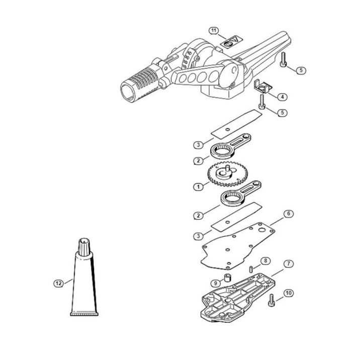 hedge trimmer parts diagram