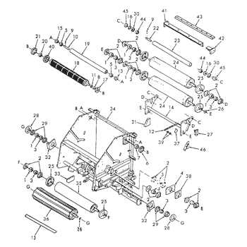 hesston 4600 baler parts diagram