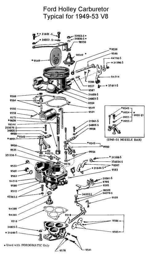 holley parts diagram