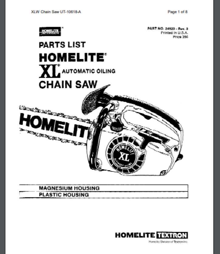 homelite super 2 chainsaw parts diagram