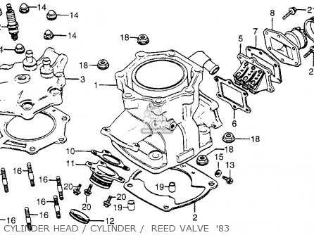 honda cr250 parts diagram