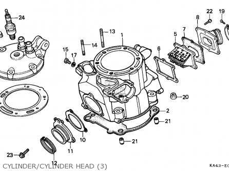 honda cr250 parts diagram