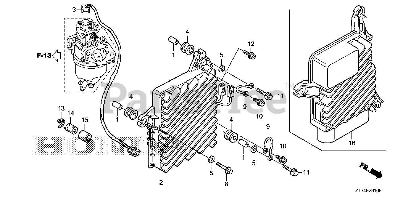 honda eu3000 parts diagram