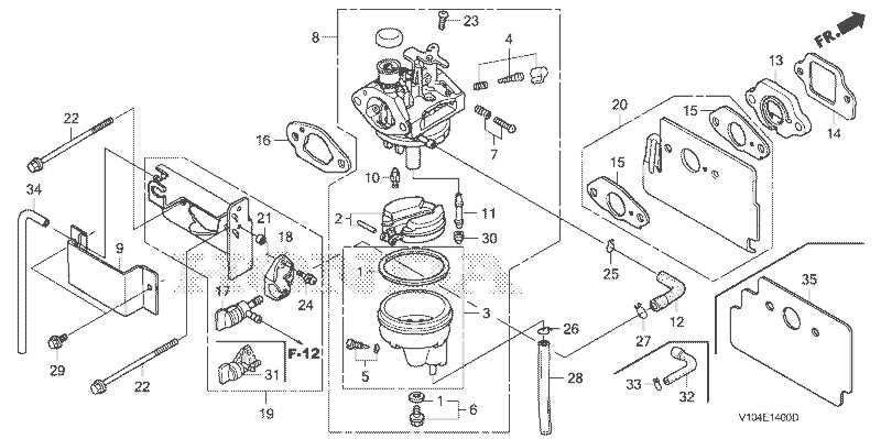 honda fg110 parts diagram