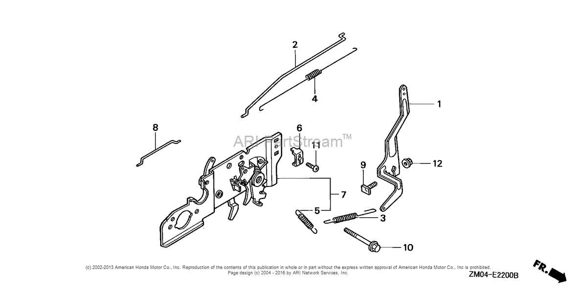 honda gcv160 engine parts diagram