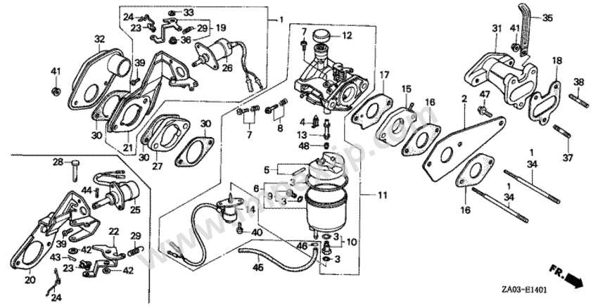 honda generator es6500 parts diagram