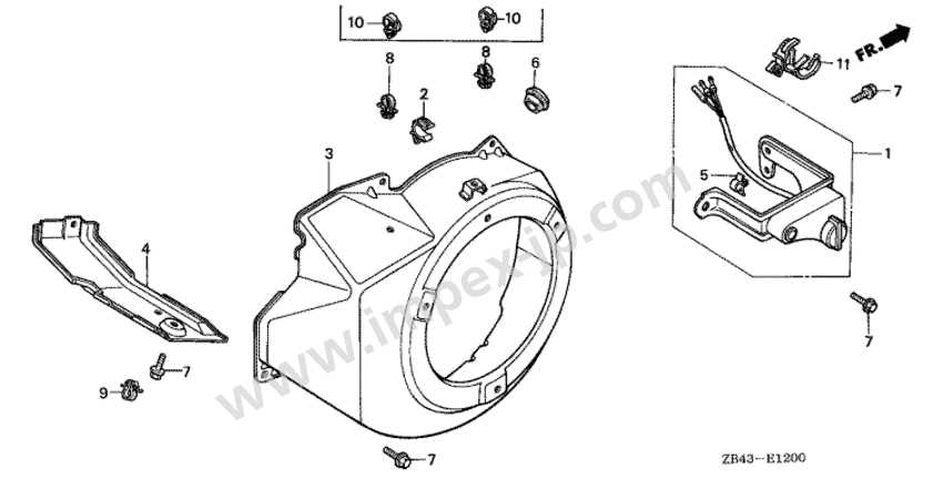 honda gx200 parts diagram