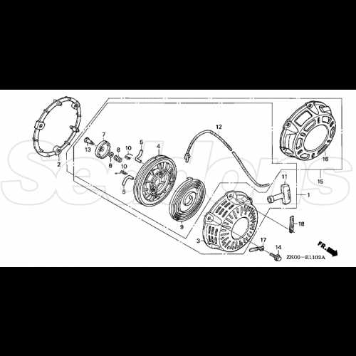 honda gx200 parts diagram