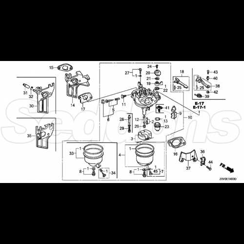 honda gx340 carburetor parts diagram