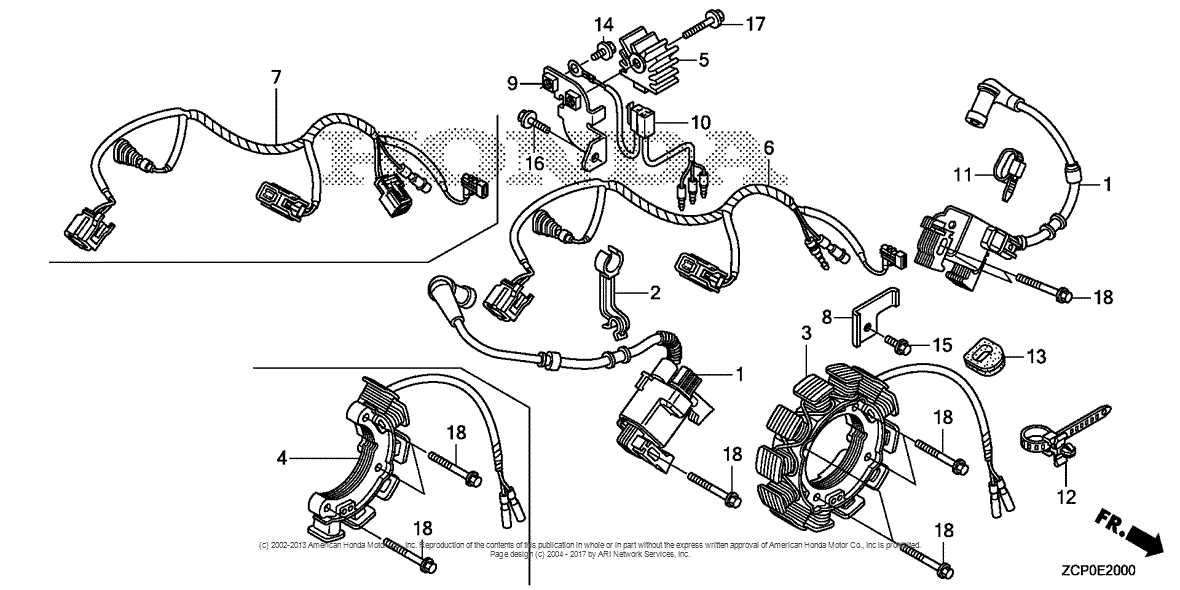 honda gx630 parts diagram