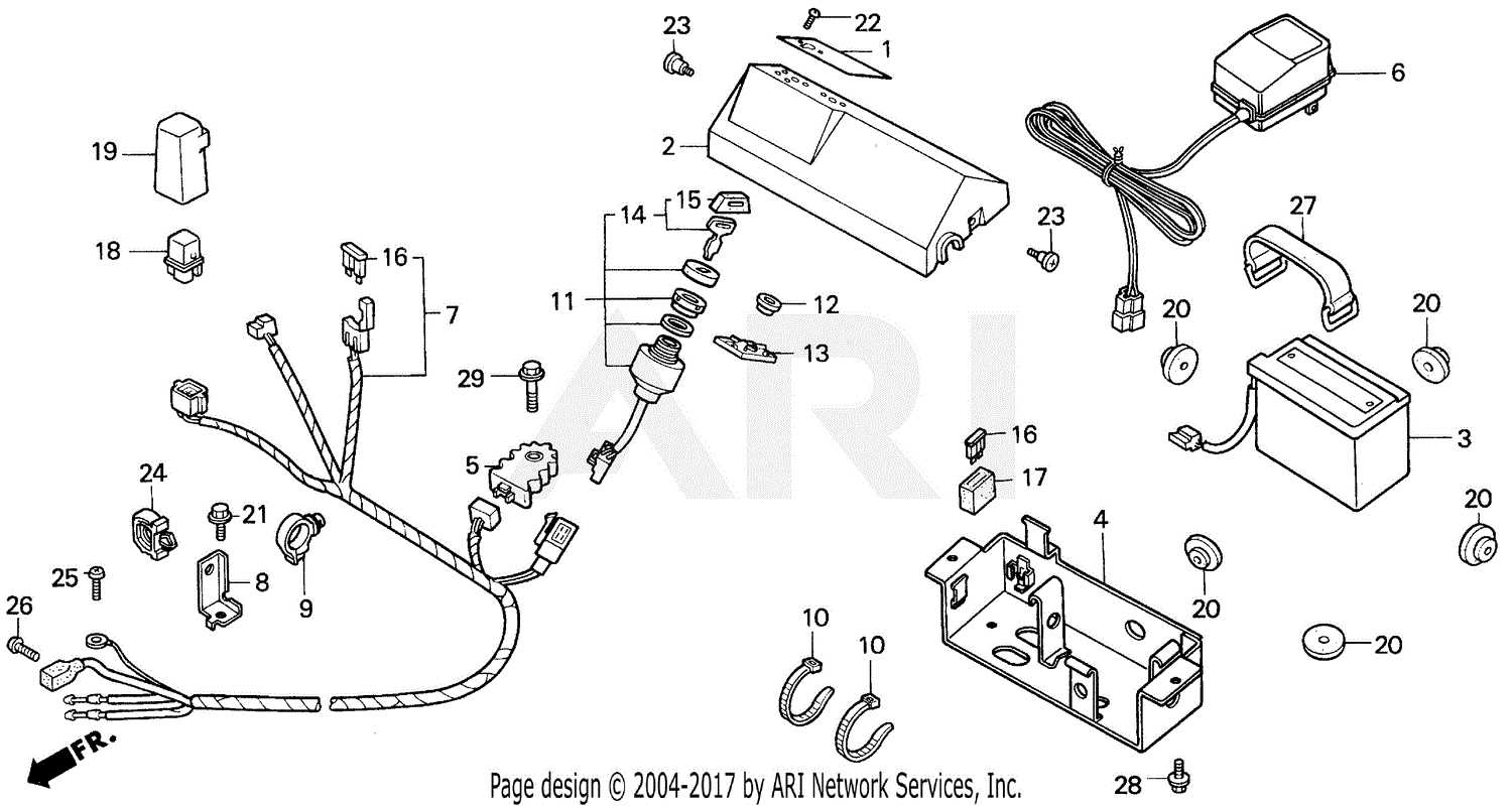 honda hrm215 parts diagram