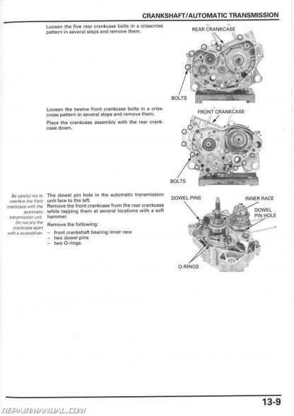 honda rubicon 500 parts diagram