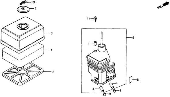 honda wb20x water pump parts diagram